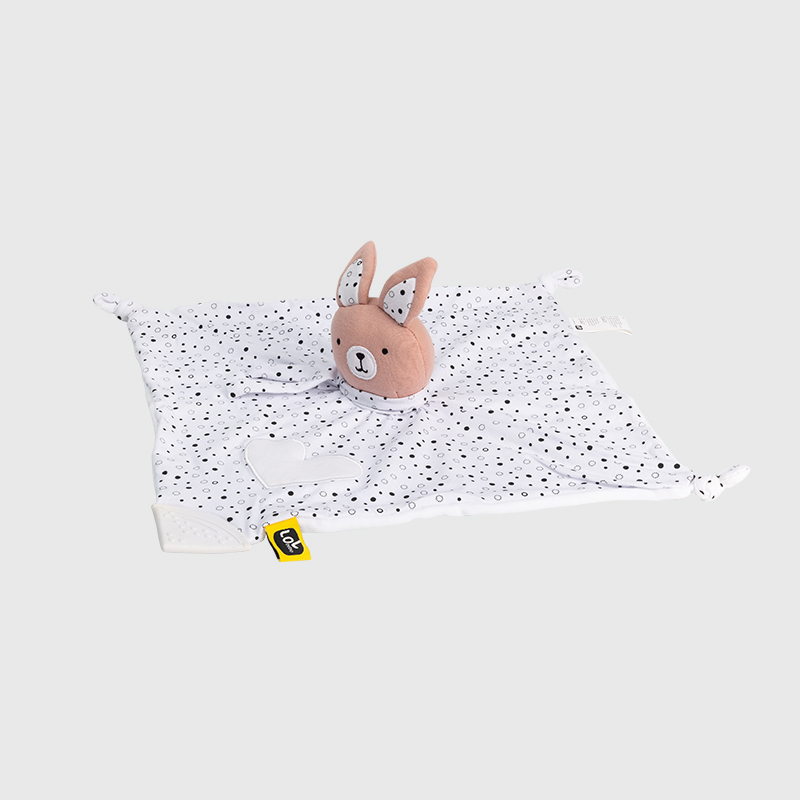 Baby Comforter Blanket With Teether